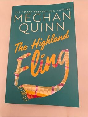 Target Teal Paperback "The Highland Fling" by Meghan Quinn